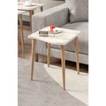 Gold Falez Zigon Sehpa Ahşap 4'lü Efes Kr - Görsel 4