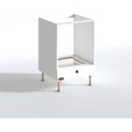 Kenzlife ankastre modülü kabini nobelyum byz fırın ocak dolabı özel boy ayarlı ayaklı kapaklı - Görsel 3