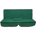 Mor Minder Salıncak Minder Seti Tenteli Yeşil Salıncak Minder Seti 2 Kişilik Süngerli Işbir Gri Sünger - Görsel 4