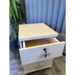 Bener Mobilya Anka Kilitli Üç Çekmeceli Komodin - Akçaağaç - Görsel 5