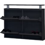 Kaser 2+2 Metal Ayakkabılık Antrasit - Görsel 2