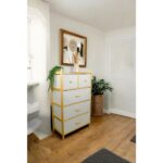 Digithome Bambu 5 Çekmeceli Dolap Çok Amaçlı Düzenleyici Organizer Şifonyer - B9198 - Görsel 2