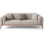 Edsy Home Riva 3+3+1 Koltuk Takımı Krem - Görsel 4