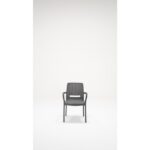 Mobetto Rattan Lüx 80X80 Bahçe&balkon&teras Masa Seti - Antrasit - Görsel 4