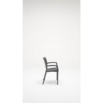 Mobetto Rattan Lüx 80X80 Bahçe&balkon&teras Masa Seti - Antrasit - Görsel 6