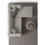 Edsy Home Rebul Köşe Koltuk Takımı Krem - Görsel 4