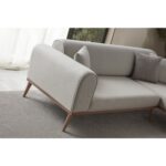 Edsy Home Rebul Köşe Koltuk Takımı Krem - Görsel 5