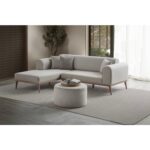 Edsy Home Edsy Home Rebul Köşe Koltuk Takımı Krem