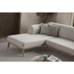 Edsy Home Edsy Home Rebul Köşe Koltuk Takımı Krem - Görsel 4