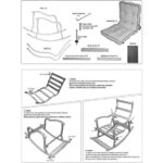 Özmob Relax  Lüx  Ahşap Çift Minderli Çift Cepli Sallanan Sandalye Çift Taraflı Sallanan Koltuk Tv Koltuğu - Görsel 5