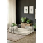 Mobetto Legoom Açılır Kanepe Yatak Olabilen, Aktivite Koltuğu - Krem - Görsel 3