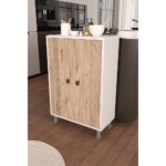 Melo 4 Gözlü 2 Kapaklı Çok Amaçlı Dolap Ayakkabılık Kiler Dolabı