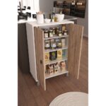 Melo 4 Gözlü 2 Kapaklı Çok Amaçlı Dolap Ayakkabılık Kiler Dolabı - Görsel 3