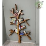 Ağaç Kök Tasarım Kitaplık - Görsel 2