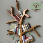 Ağaç Kök Tasarım Kitaplık - Görsel 3