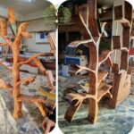 Ağaç Kök Tasarım Kitaplık - Görsel 5