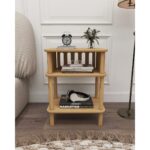 ÇMD Çakır Mobilya Dekorasyon LİNDE Komodin: Mdf Ahşap Zarif ve İşlevsel Tasarım Yatak Odası - Genç Odası - Başucu - Karyola yan sehpa - otel -hotel - pansiyon - Görsel 3