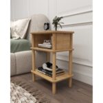 ÇMD Çakır Mobilya Dekorasyon LİNDE Komodin: Mdf Ahşap Zarif ve İşlevsel Tasarım Yatak Odası - Genç Odası - Başucu - Karyola yan sehpa - otel -hotel - pansiyon - Görsel 4