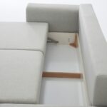 Rengar Köşe Takımı & Yataklı Bazalı Keten Kumaş Köşe Koltuk Takımı - Yeşil B18 - Görsel 3