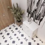 Eco Room Arina 2 Kapaklı 5 Raflı Ayakkabı Dolabı - Beyaz - Görsel 10