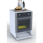 Mobben Ankastre Fırın Setüstü Ocak Dolabı Modül Üstü Kapalı Ayaklı Fırın Dolap