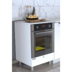 Mobben Ankastre Fırın Setüstü Ocak Dolabı Modül Üstü Kapalı Ayaklı Fırın Dolap - Görsel 2