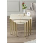 Canisa Concept Lyon Serisi , 4lü Zigon Sehpa Takımı , Üst Kalite 1.sınıf Mdf - Görsel 2