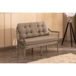 Btk Concept Milas 2'li Bahçe ve Balkon Takımı Açık Gri 2+1+1 Masalı - Görsel 2