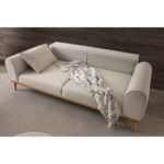 Edsy Home Rebul 3+3+1+1 Koltuk Takımı Krem Renk - Görsel 4