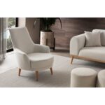 Edsy Home Rebul 3+3+1+1 Koltuk Takımı Krem Renk - Görsel 5