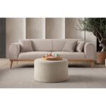 Edsy Home Rebull 3+1 Koltuk Takımı Sütlü Kahve - Görsel 2