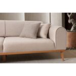 Edsy Home Rebull 3+1 Koltuk Takımı Sütlü Kahve - Görsel 4