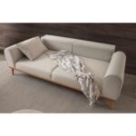 Edsy Home Rebul 3'lü Koltuk Krem - Görsel 2