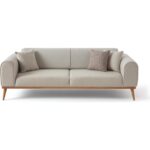 Edsy Home Rebul 3'lü Koltuk Krem - Görsel 5