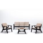 ModaLife Sera 3+1+1+S Minderli Oturma Grubu / Bahçe - Balkon - Teras Mobilyası - Görsel 2