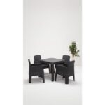 ModaLife Apex Mindersiz Bahçe&balkon&teras Mobilyası - Antrasit