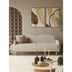 ModaLife Eco Bohem Üçlü Koltuk & Kanepe - Krem