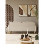 ModaLife Eco Bohem Üçlü Koltuk & Kanepe - Krem - Görsel 2