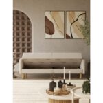 ModaLife Eco Bohem Üçlü Koltuk & Kanepe - Krem - Görsel 3