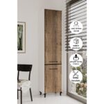 Dewoody Kombi Dolabı 208 cm  Boy Dolabı Kombi