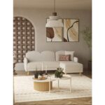 ModaLife Bohem Köşe Takımı, Iskandinav L Koltuk, Modern Köşe Koltuk, Uzanmalı, Yataklı Sandıklı