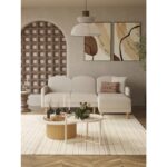 ModaLife Bohem Köşe Takımı, Iskandinav L Koltuk, Modern Köşe Koltuk, Uzanmalı, Yataklı Sandıklı - Görsel 2