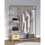 Ahşap Gardırop, Masif Ahşap Dolap, Açık Dolap (110X40X150)