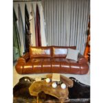 Limon Koltuk Narven Hakiki Deri Modern Koltu