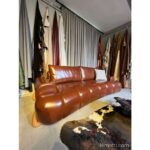 Limon Koltuk Narven Hakiki Deri Modern Koltu - Görsel 2