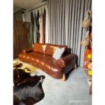 Limon Koltuk Narven Hakiki Deri Modern Koltu - Görsel 3