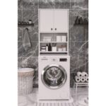 Dekorfim Rio Çamaşır Makinesi Üstü Düzenleyici Dolap - Görsel 2