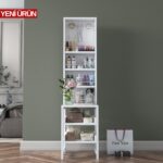 Rani BJ147 Makyaj Masası Açık Raflı Takı Düzenleyici Beyaz - Görsel 3