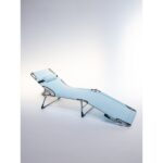 Ecm Proger Sırt Ayarlanabilir Katlanabilir Kademeli Yastıklı Lüks Şezlong-Açık Mavi - Görsel 2