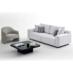 Enza Home Mesta Koltuk Takımı - Krem - Görsel 4